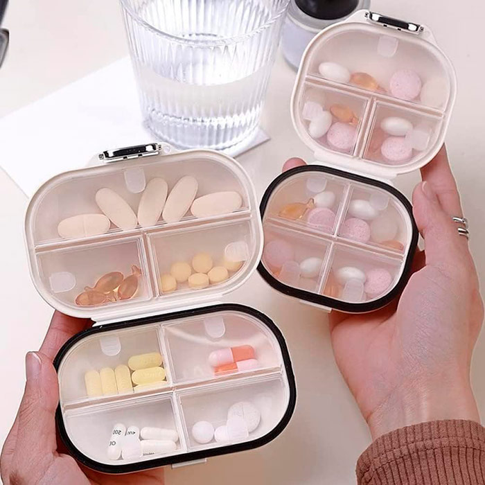 Compact size for travel and everyday use.
