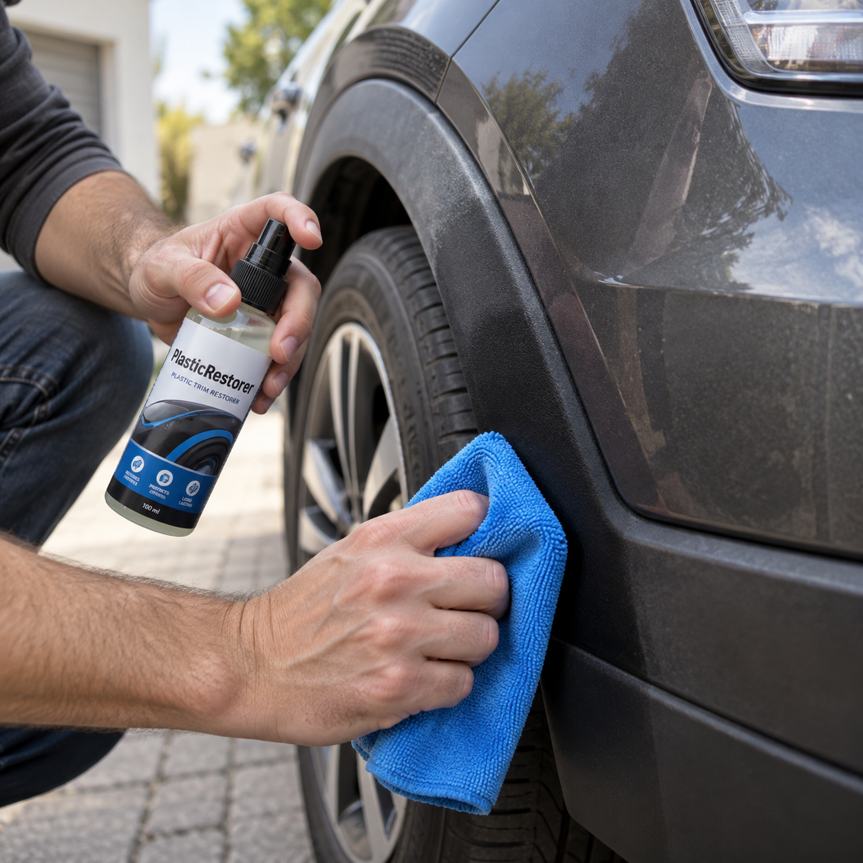 Dashboard Restorer Set, PlasticRestorer - Image 5