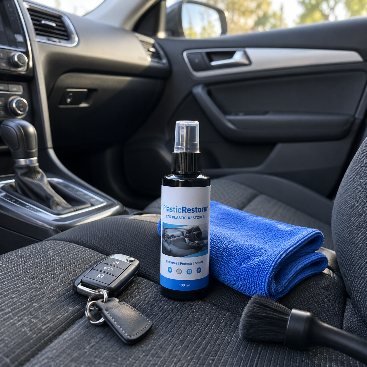 Dashboard Restorer Set, PlasticRestorer - Image 7