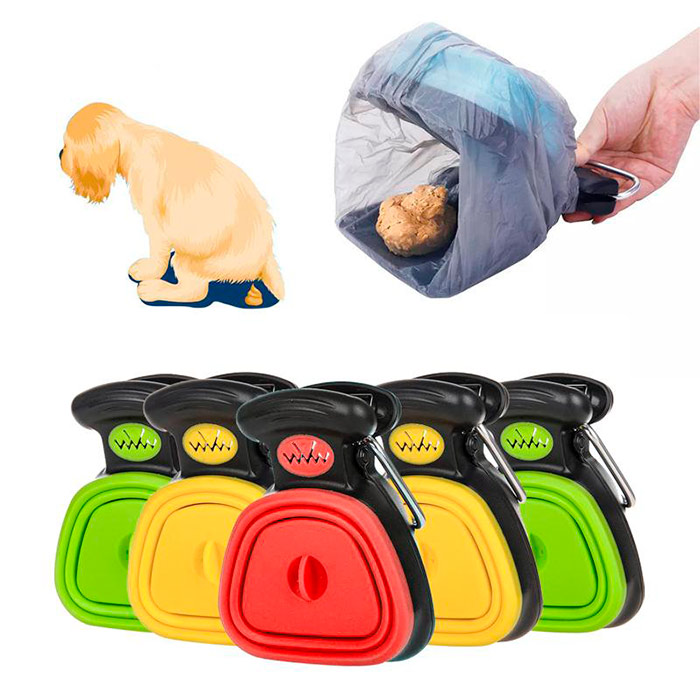 Hygienic pick-up of dog waste without mess, dirt and discomfort!