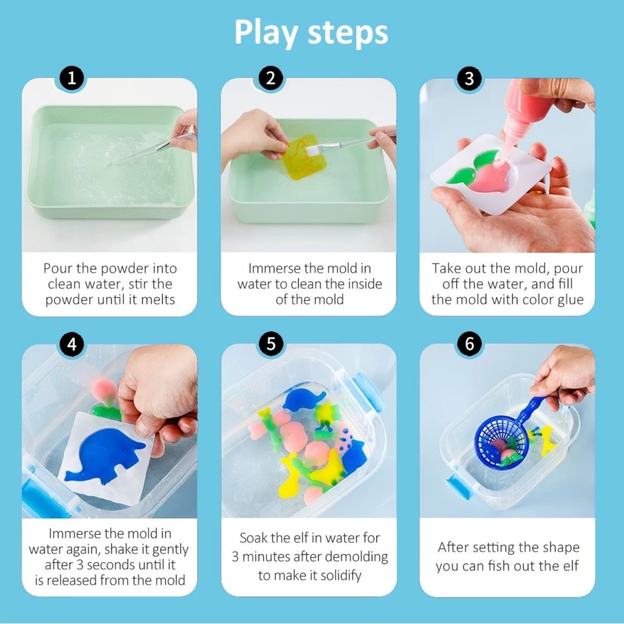 Powder, additional creation powder for FairyArt set (2 pieces) - Image 6