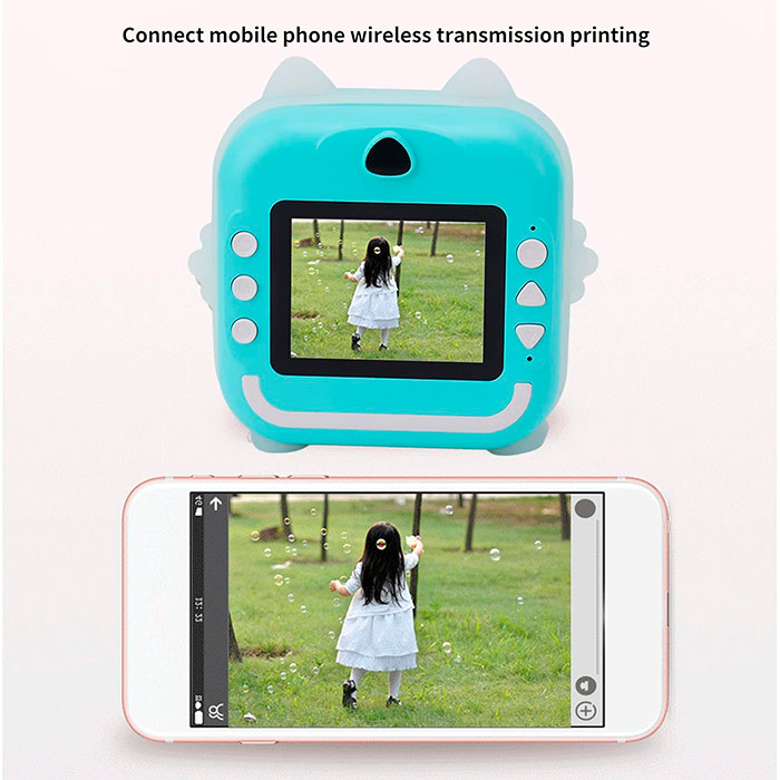PrintBundle – instant-print camera + 2 paper rolls and Micro SD card - Image 5