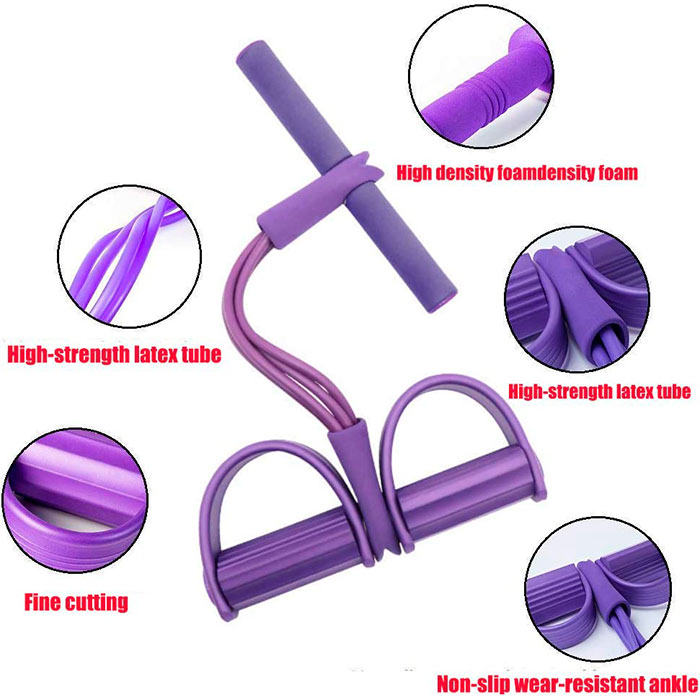You can use the Exercise Elastic anywhere - at home, in the gym, outdoors, in front of the TV or in the office.