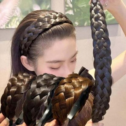 Elegant braided headband - Image 2
