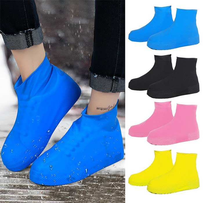 100% waterproof, exceptional stretch and a slip-resistant sole!