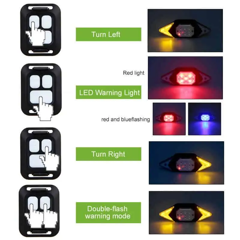 RearLightIndicator, cycle indicator with wireless remote control - Image 7