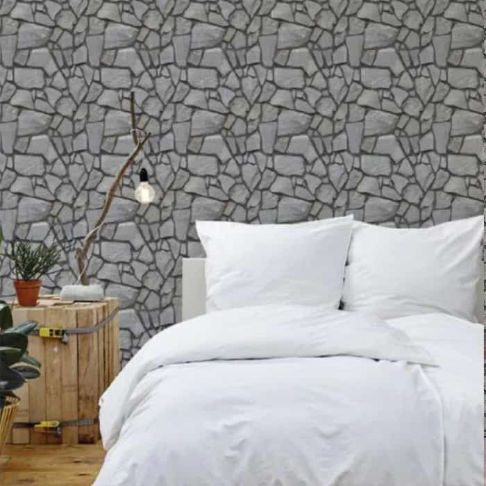 RocksWall, three-dimensional wall stickers with rock effect (10 pcs.) - Image 4