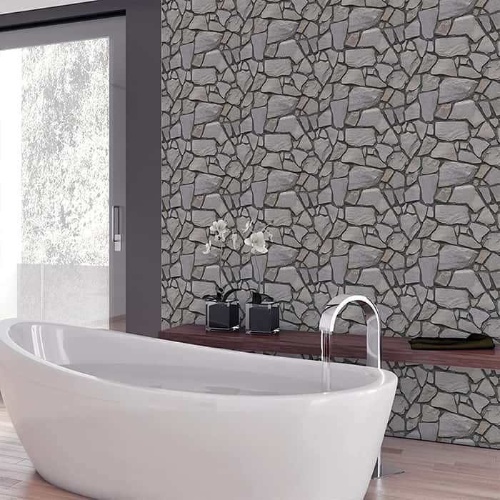 RocksWall, three-dimensional wall stickers with rock effect (10 pcs.) - Image 5