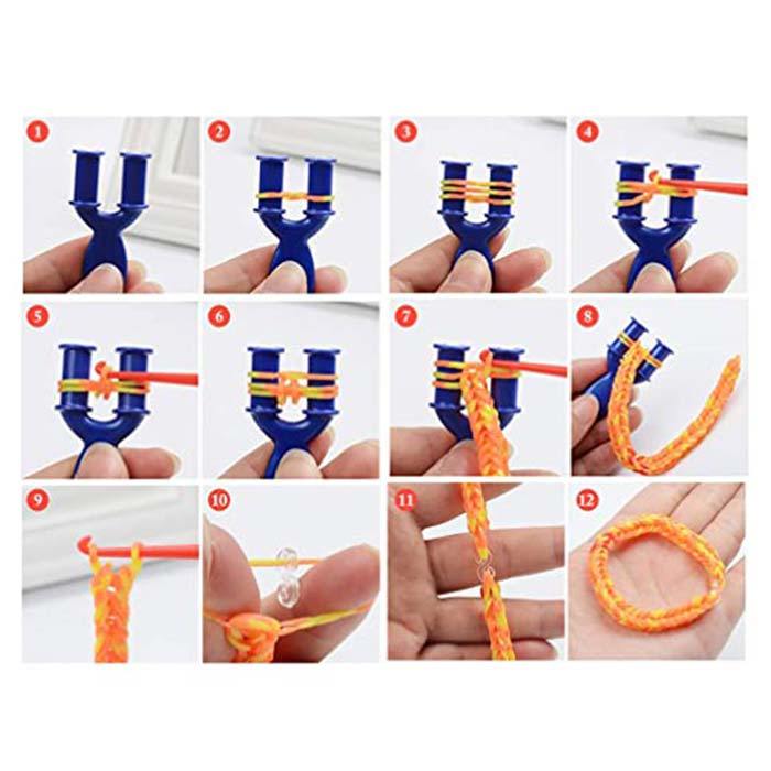 RubberBands, set for making bracelets, pendants and other accessories