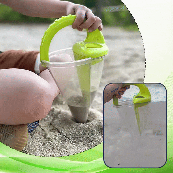 Create sand masterpieces