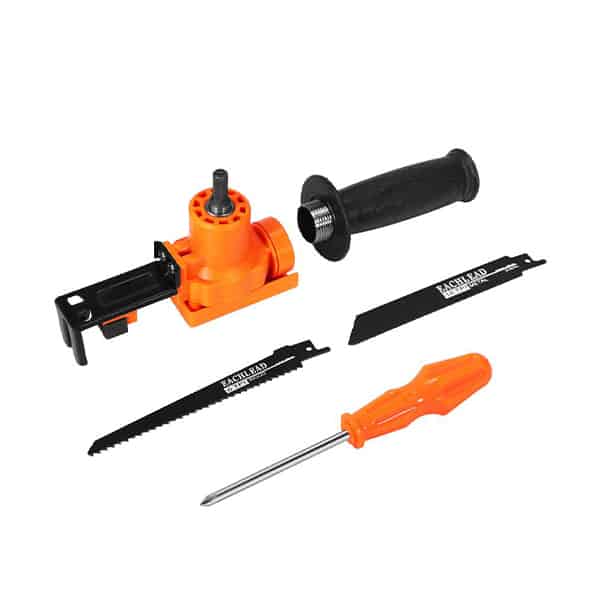 SawDrill, the 5-part kit that turns an electric drill into a saw