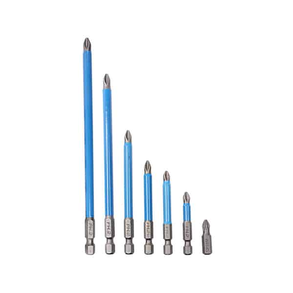ScrewBitsMagnetic7, 7-piece magnetic drill bit set