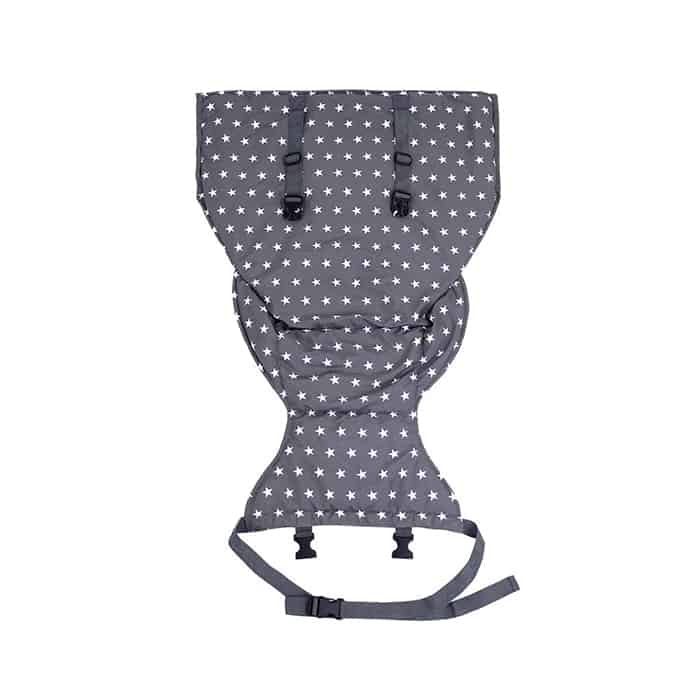 SeatSecure, a chair cover for children for travel and extra safety