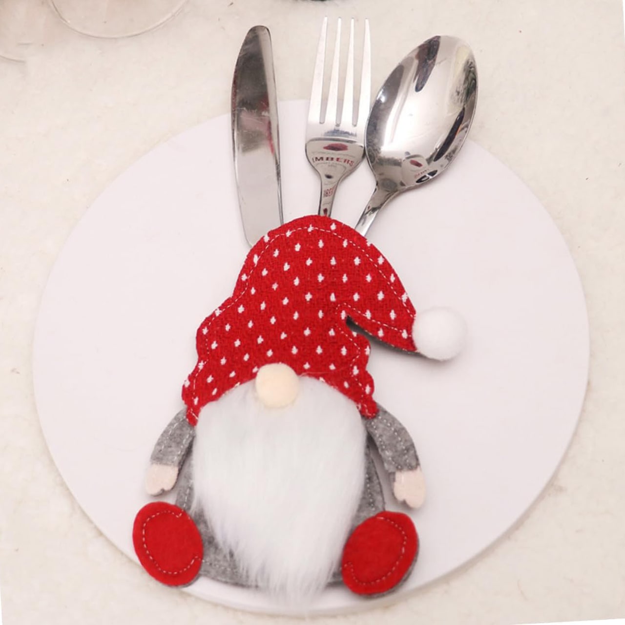 SetGnome, 3-piece cutlery set in gnome shape - Image 1