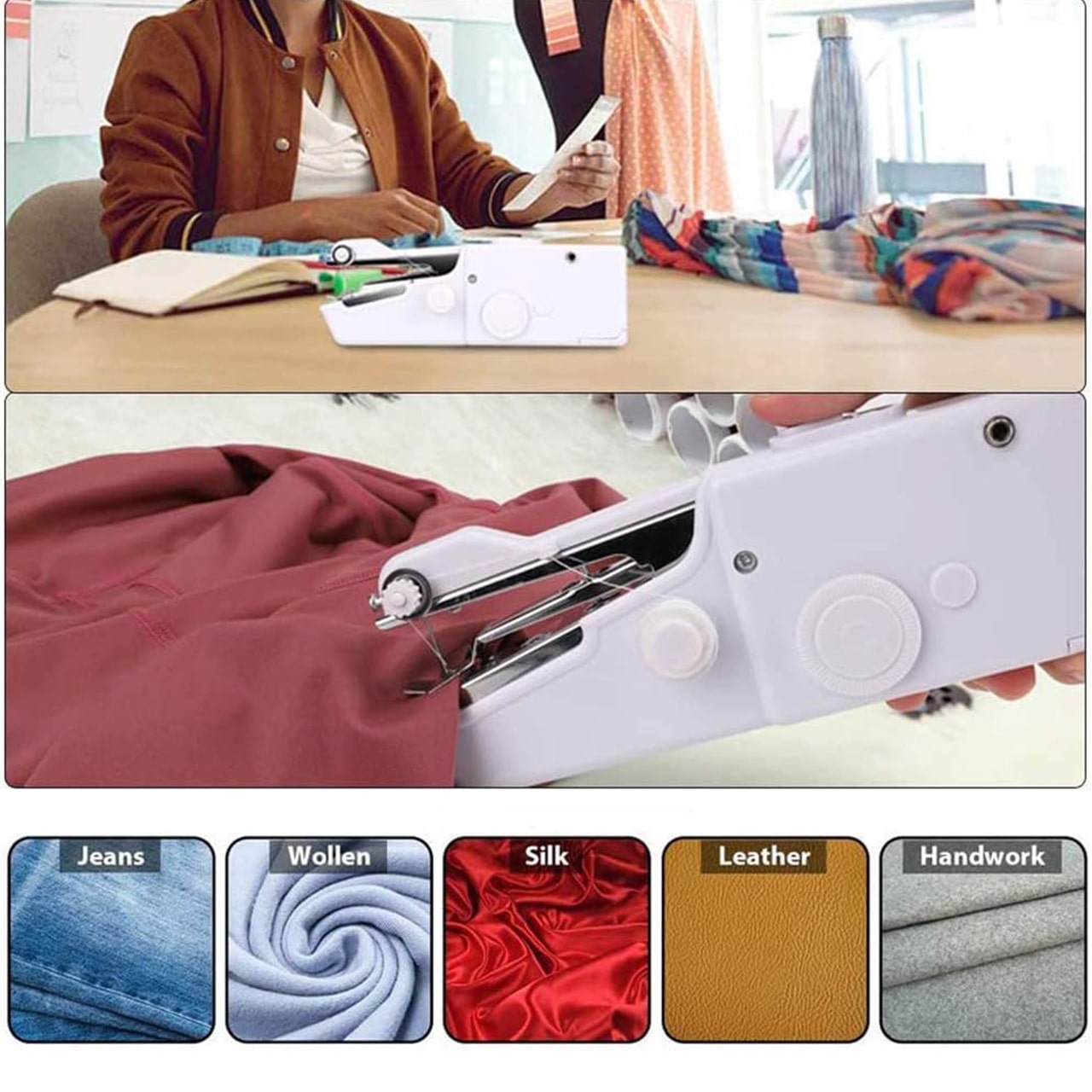 Sewy, portable mini sewing machine