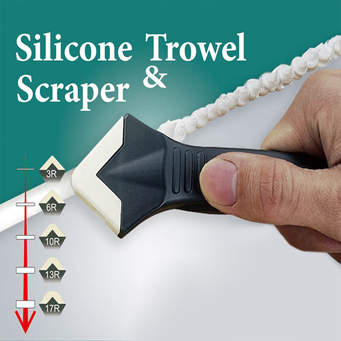 SiliconRemover, 5-in-1 tool for applying, smoothing and removing silicone sealant - Image 2