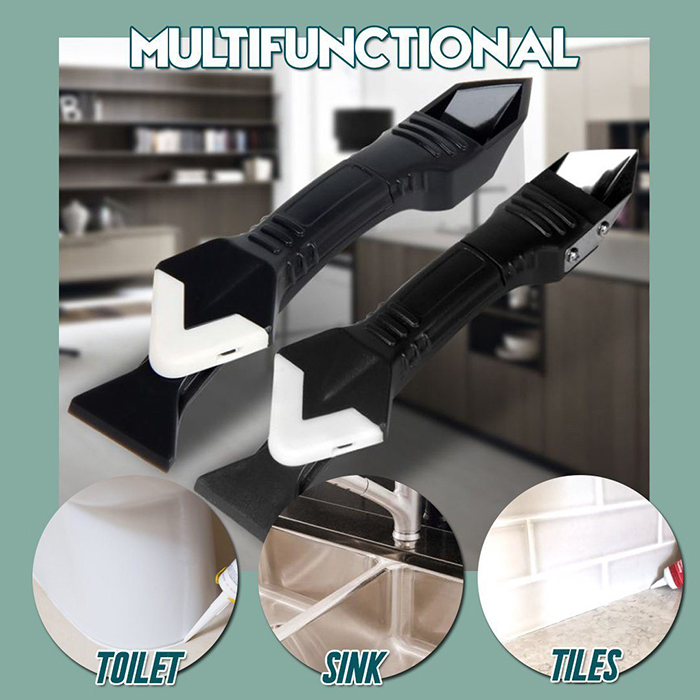 SiliconRemover, 5-in-1 tool for applying, smoothing and removing silicone sealant - Image 5