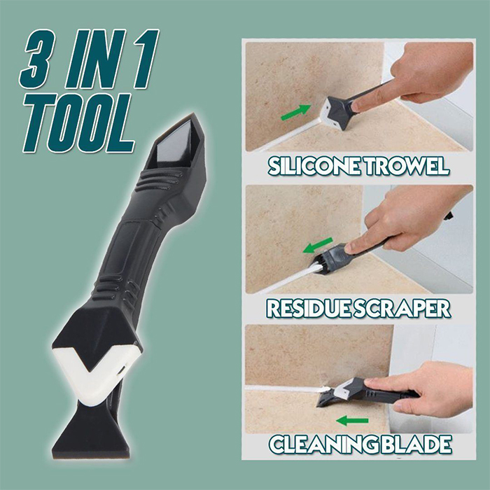 SiliconRemover, 5-in-1 tool for applying, smoothing and removing silicone sealant - Image 7
