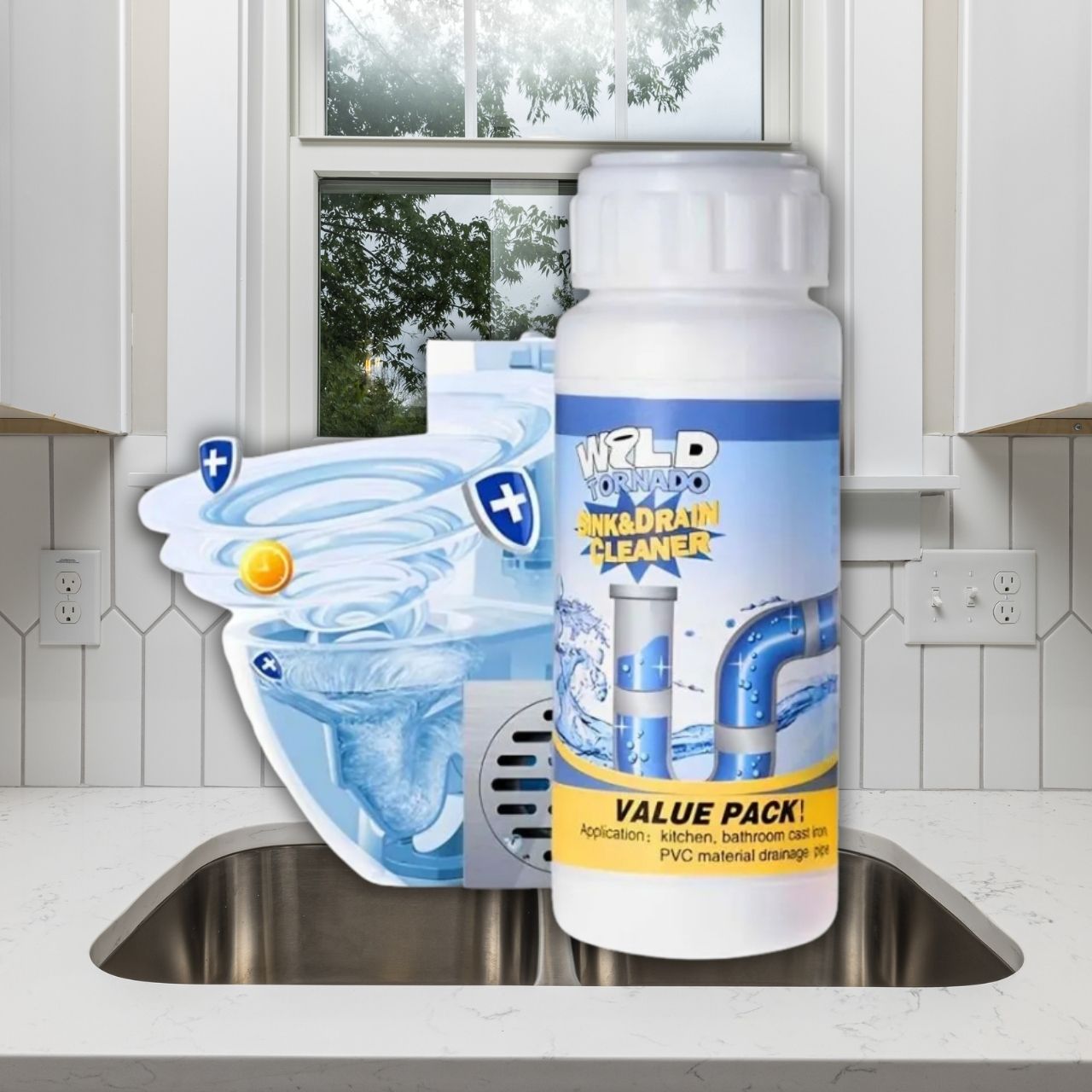 SinkSaver, drain cleaner