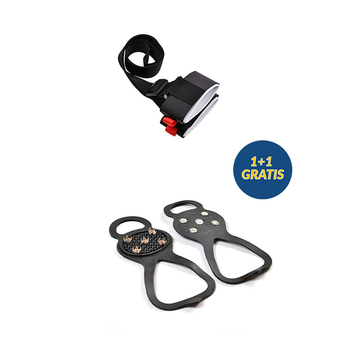 SkiBundle, ski carrying strap + universal crampons FREE - Image 3