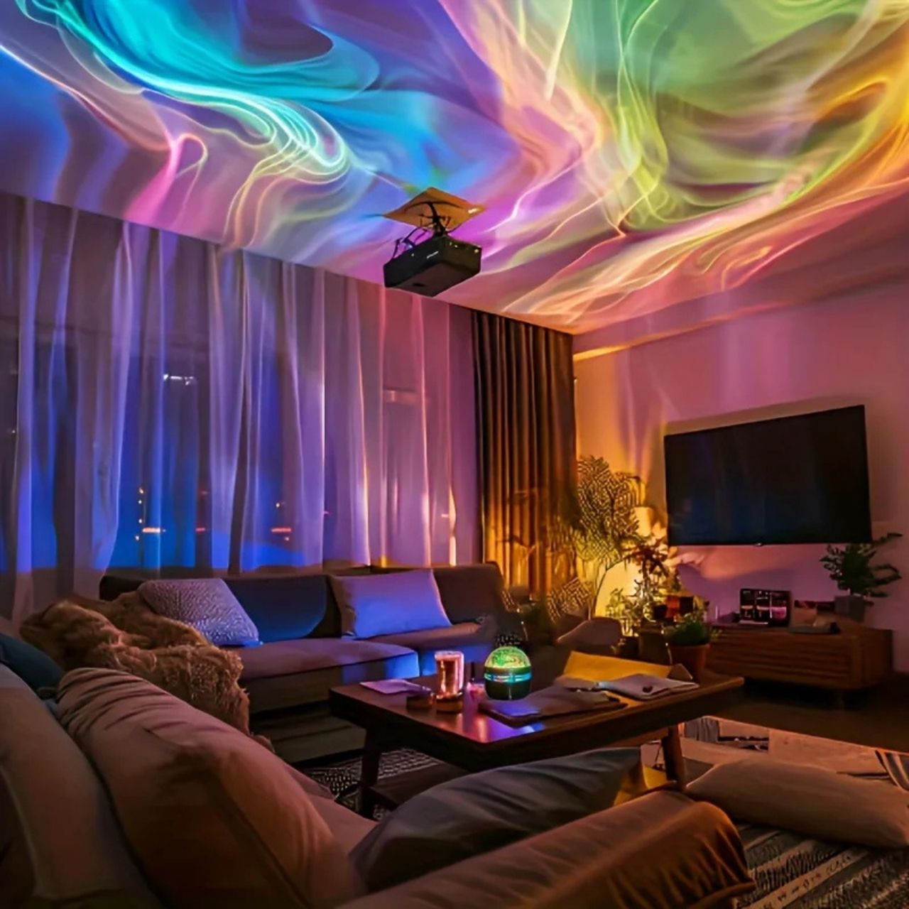 Create a magical starry sky