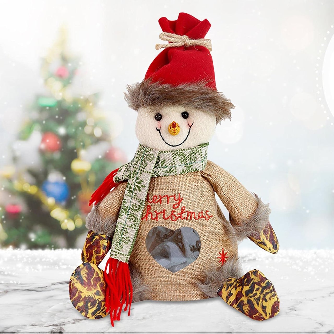 SnowMan, a unique snowman-shaped gift bag - Image 5
