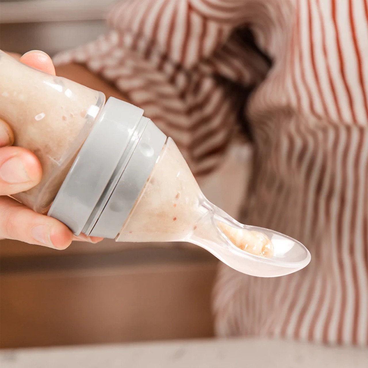 Feeding is easier, without unnecessary stains and mess.
