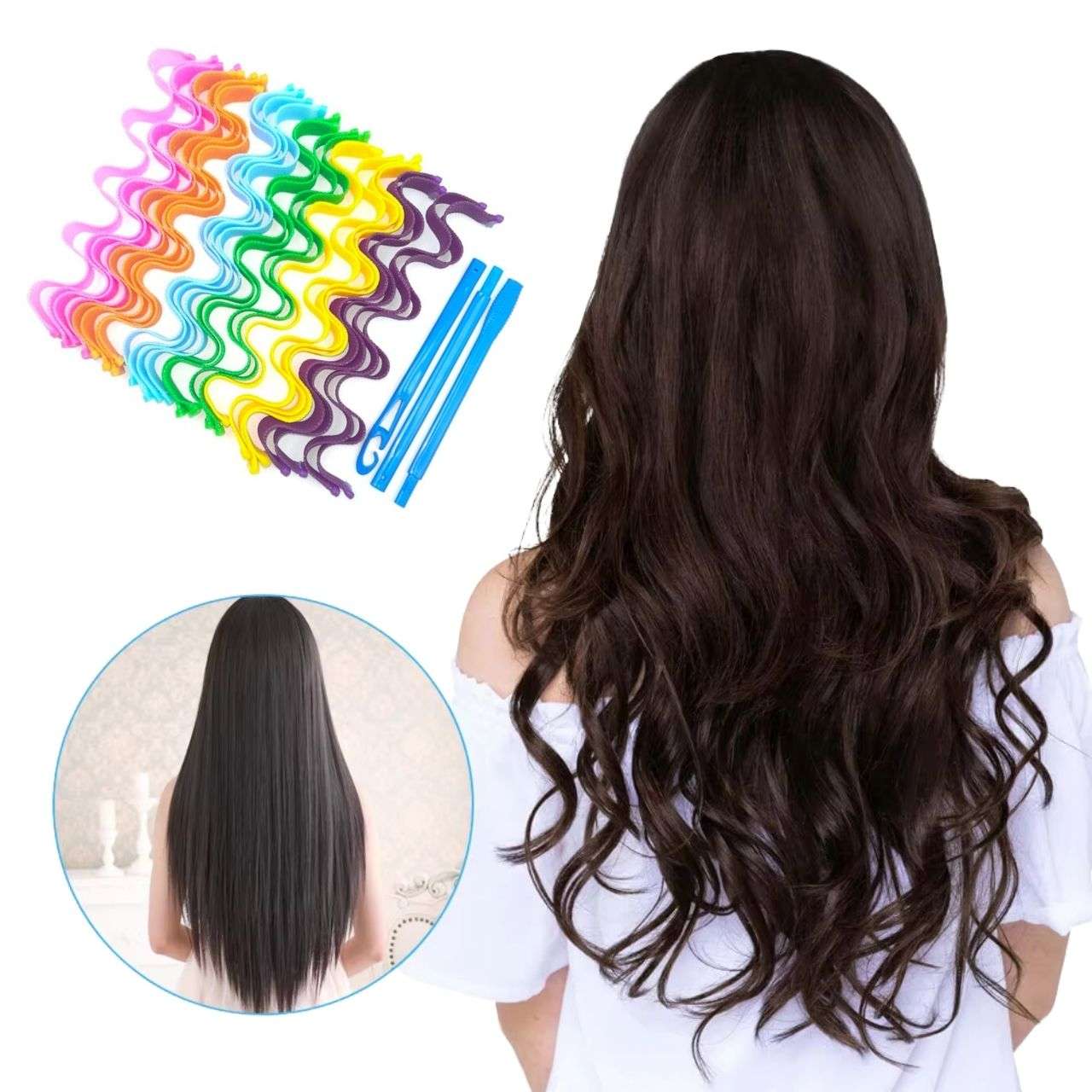 Spiraly, 12-piece set of hair curling tools