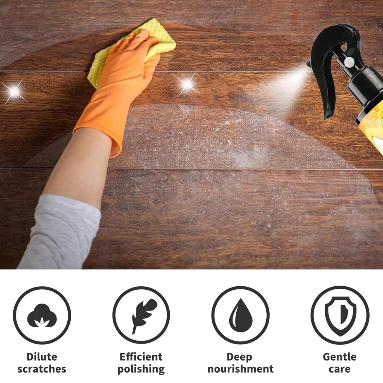 SprayBee, a natural spray for cleaning and restoring wooden surfaces