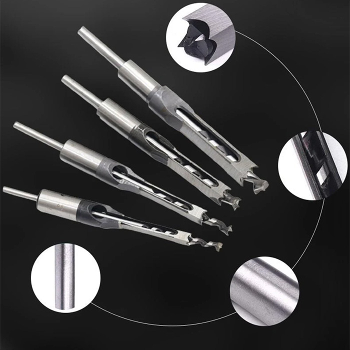 SquareDrill, wood hole drill bits (4 bits) - Image 5