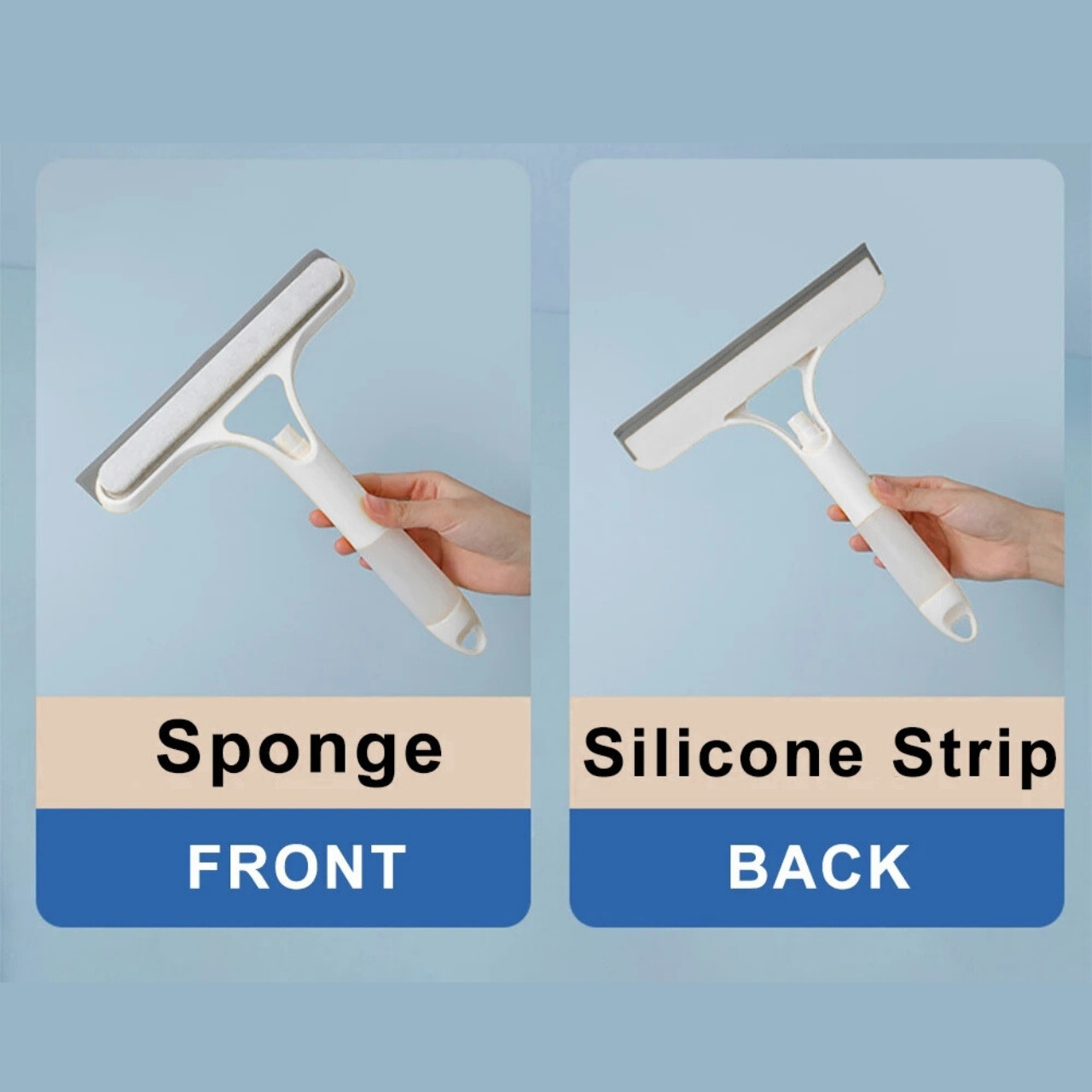 Squeegee, 3in1 cleaner for spray, sponge and wiper - Image 5