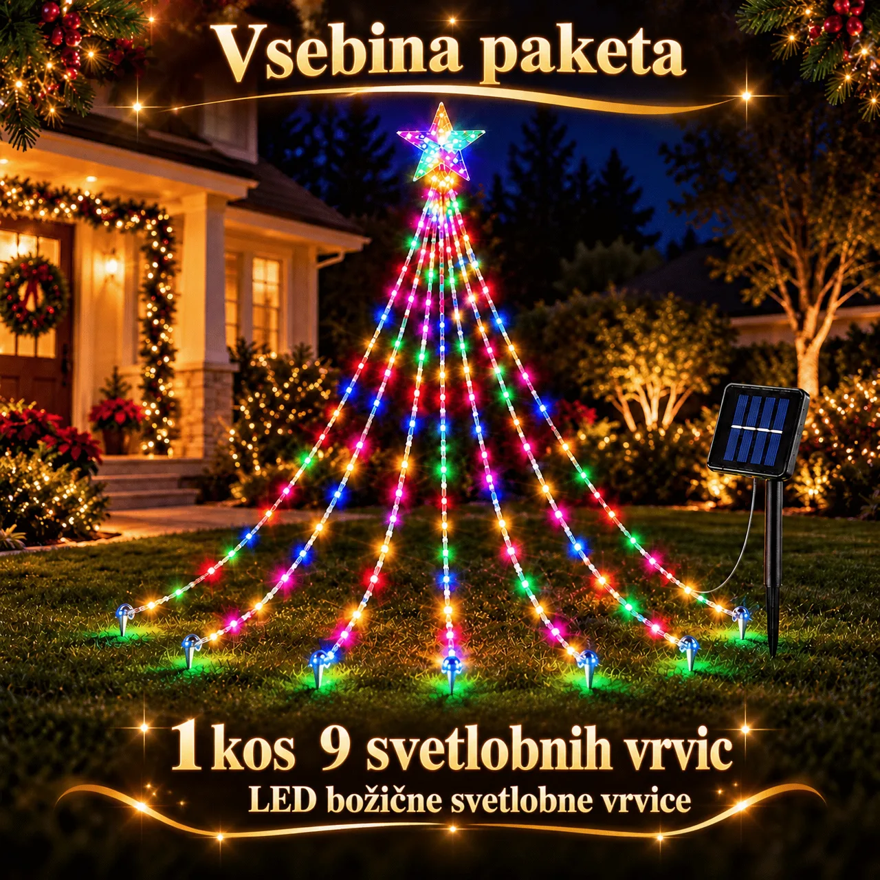 Festive Star Lights, Starsy - Image 2