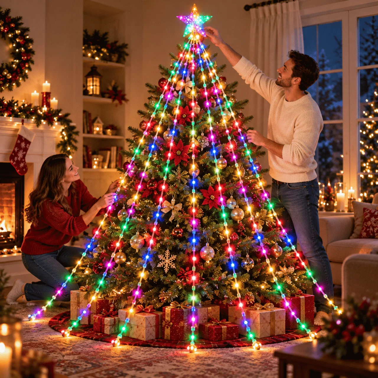Festive Star Lights, Starsy - Image 4