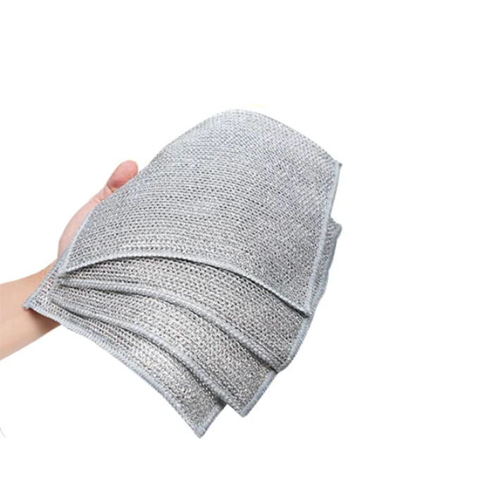 SteelCloths, sturdy cloths for cleaning stubborn stains (4 pcs)