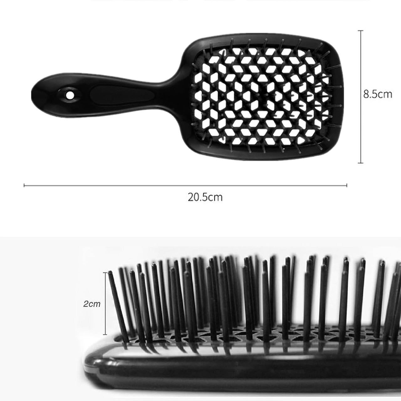 Suitable for all hair types - long, short, curly, straight, dry or wet!