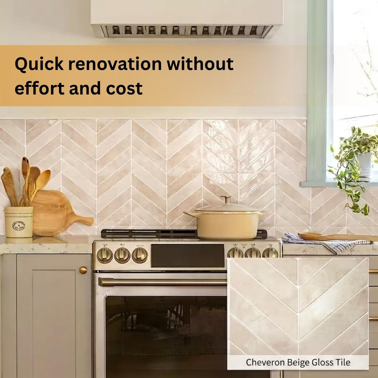 Quick renovation without effort and costs