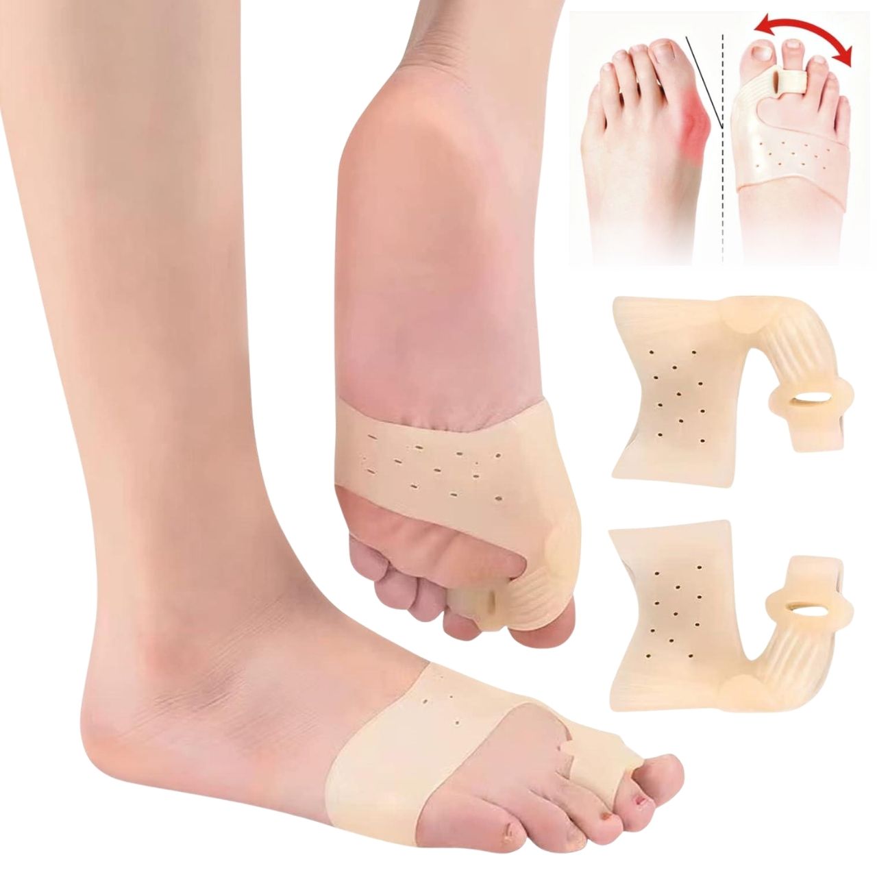 Magnetic support for pain relief