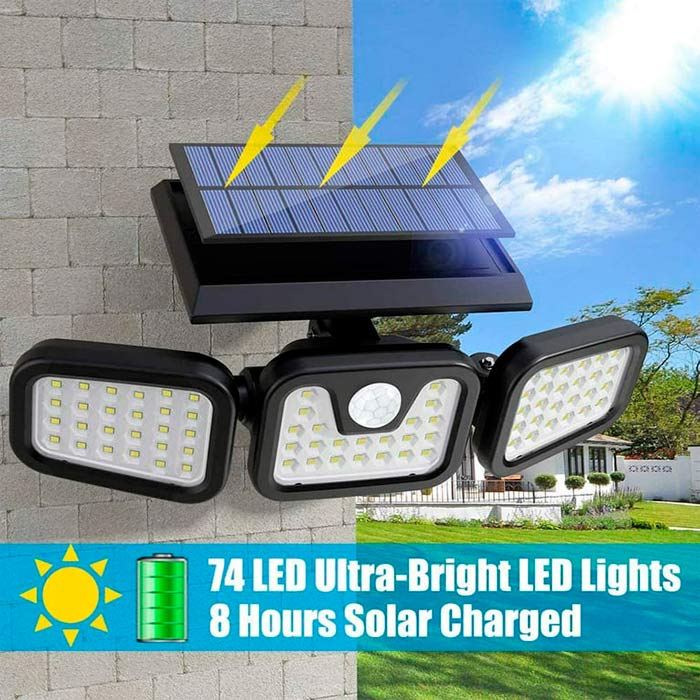 TripleSolar 3-sided solar lamp - Image 4
