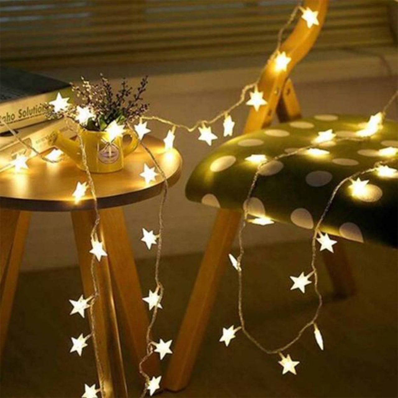 Twinkles, light chain with star-shaped lights (6 m) - Image 7