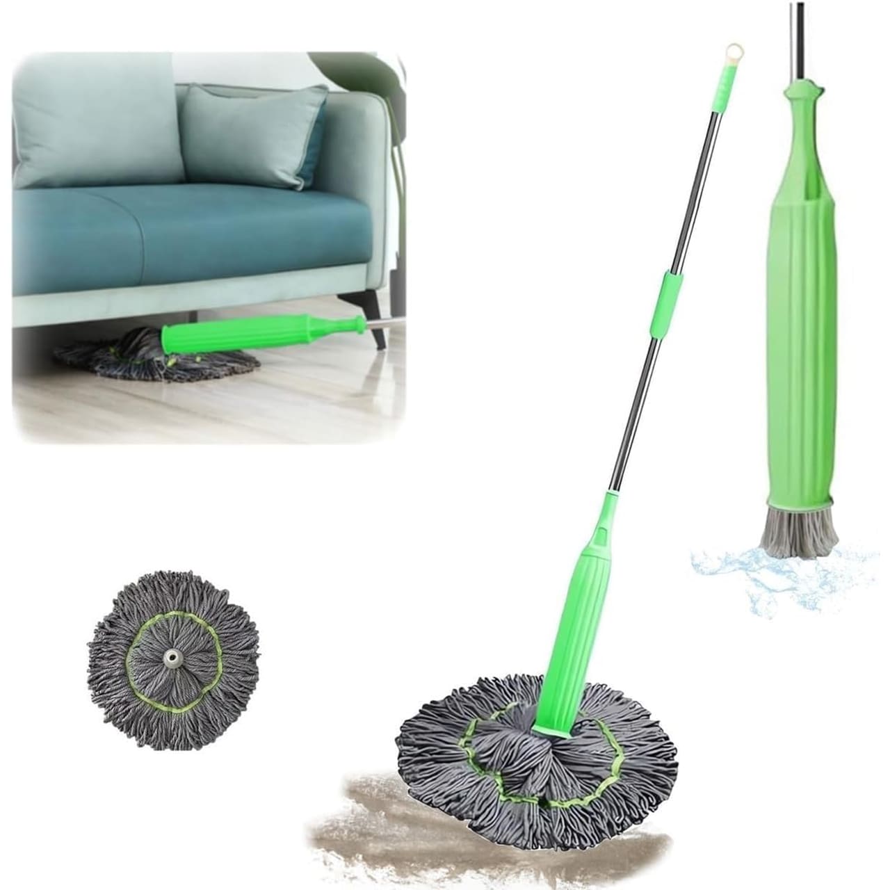 TwistMop, the cleaning broom with easy wringing