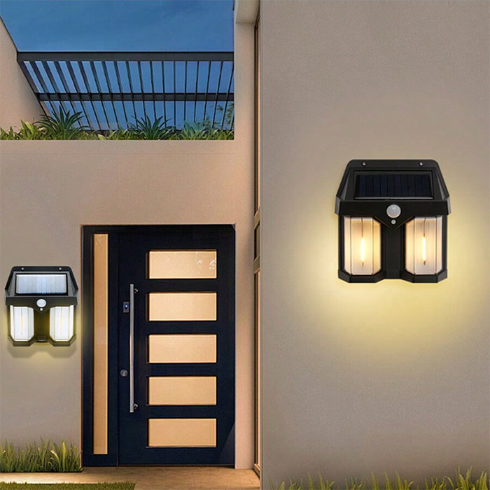 Automatically lights up when motion is detected!