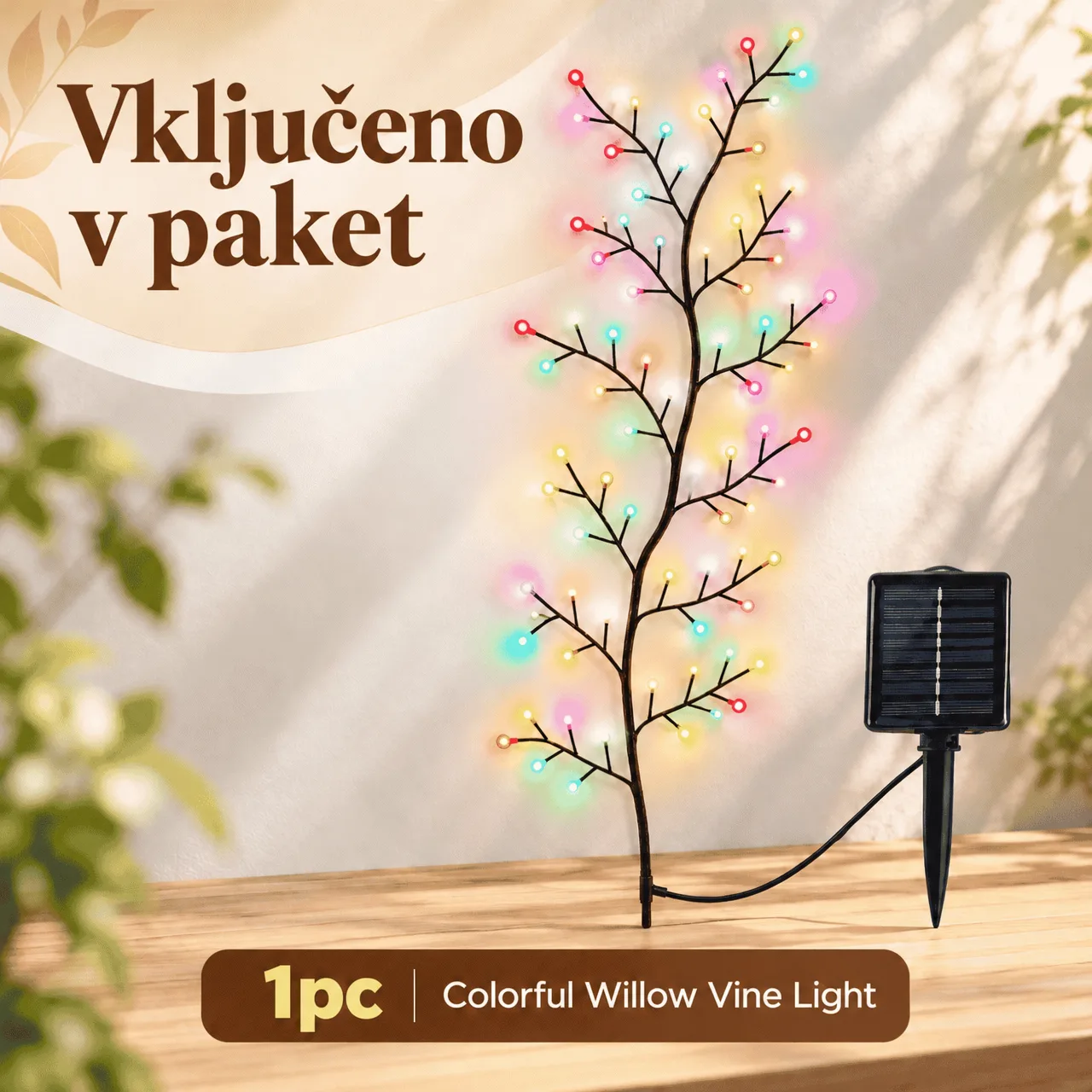 Solar LED Light Branch, VineLight - Image 2