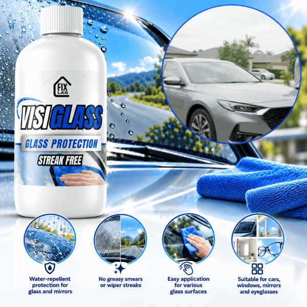 Car glass cleaner and protector, VisiGlass - Image 1