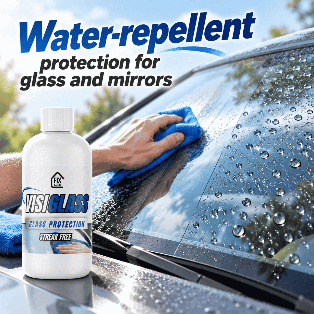 Car glass cleaner and protector, VisiGlass - Image 7