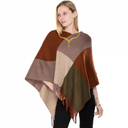 Elegant wool-blend shawl - Image 13