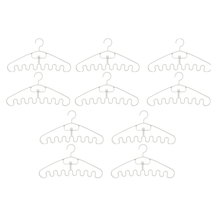WavyHanger, hanger for hanging several items at once (10 pieces)