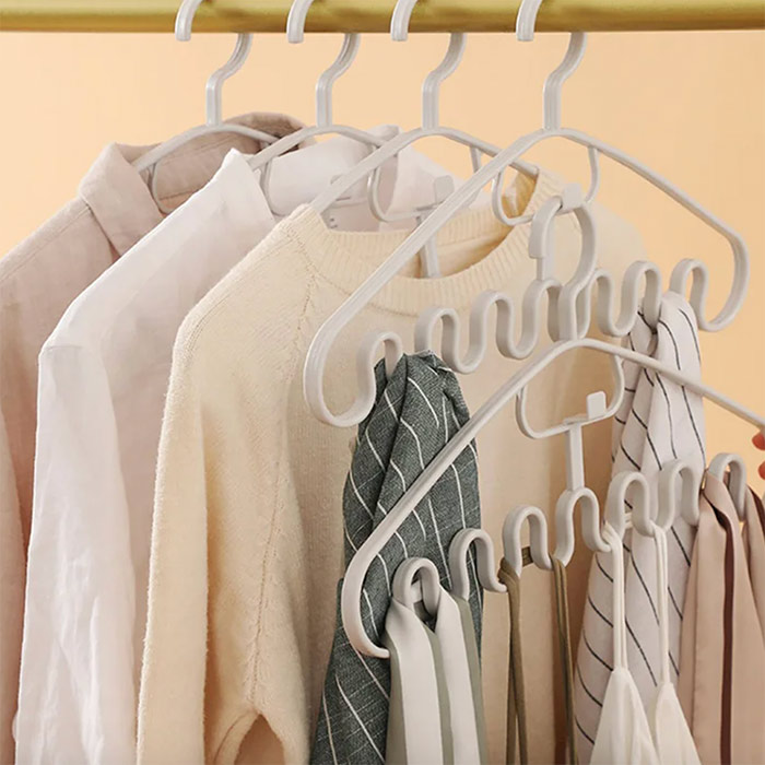 WavyHanger, hanger for hanging several items at once (10 pieces) - Image 7