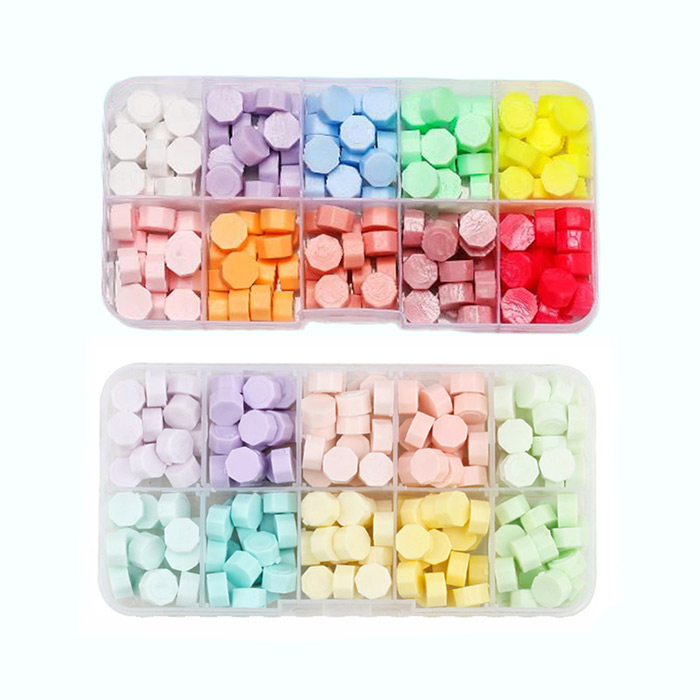 WaxPack, container with waxes of different colours (2 sets) - Image 3