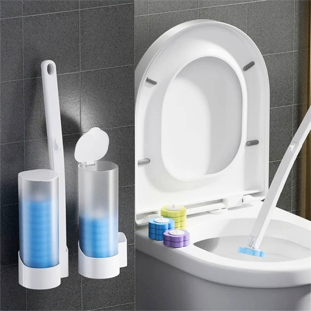 WcSet, toilet bowl cleaning set