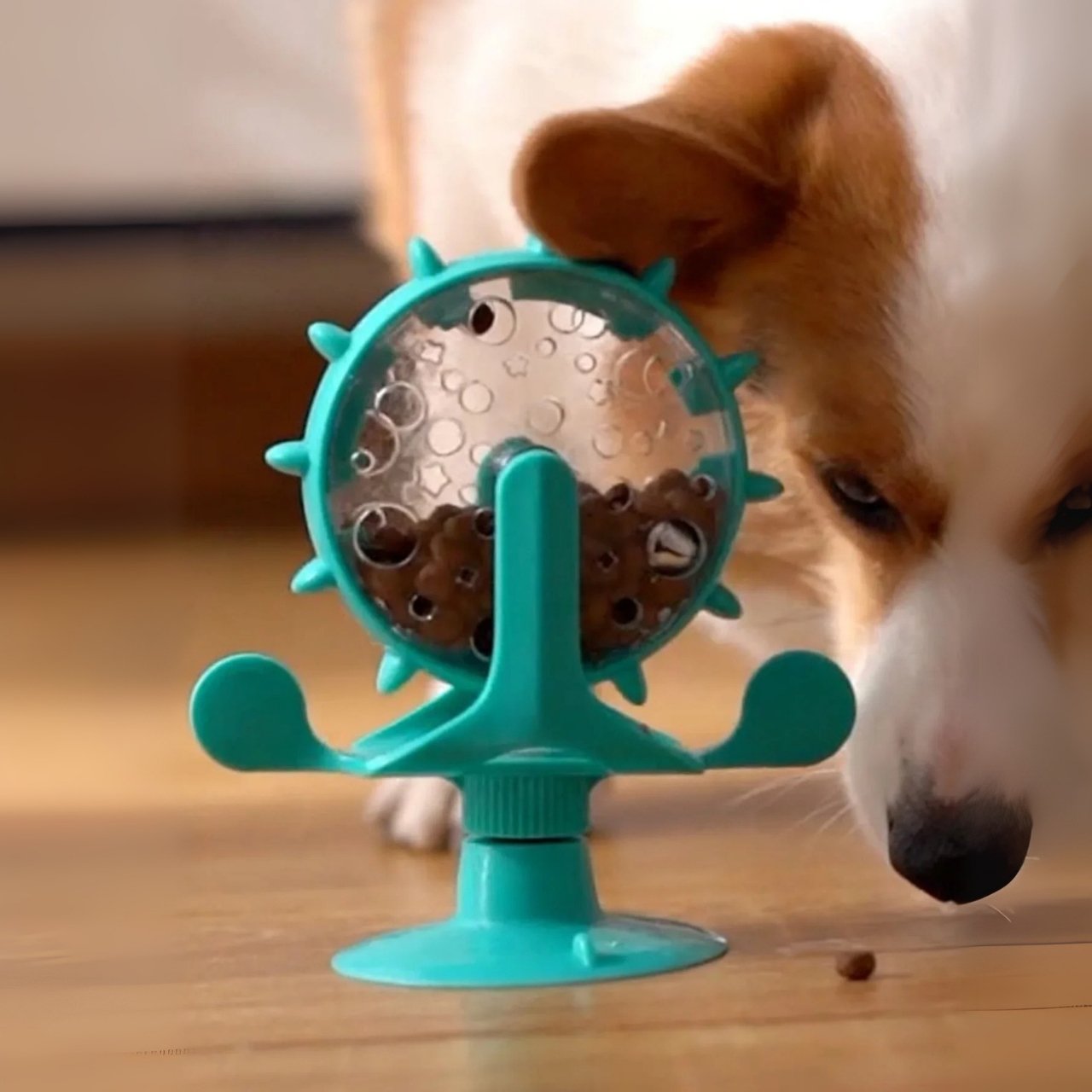 WheelToy, interactive rotating cat and dog food toy - Image 9